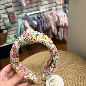 Anne Marie Kids Floral Headband - Pink and Yellow